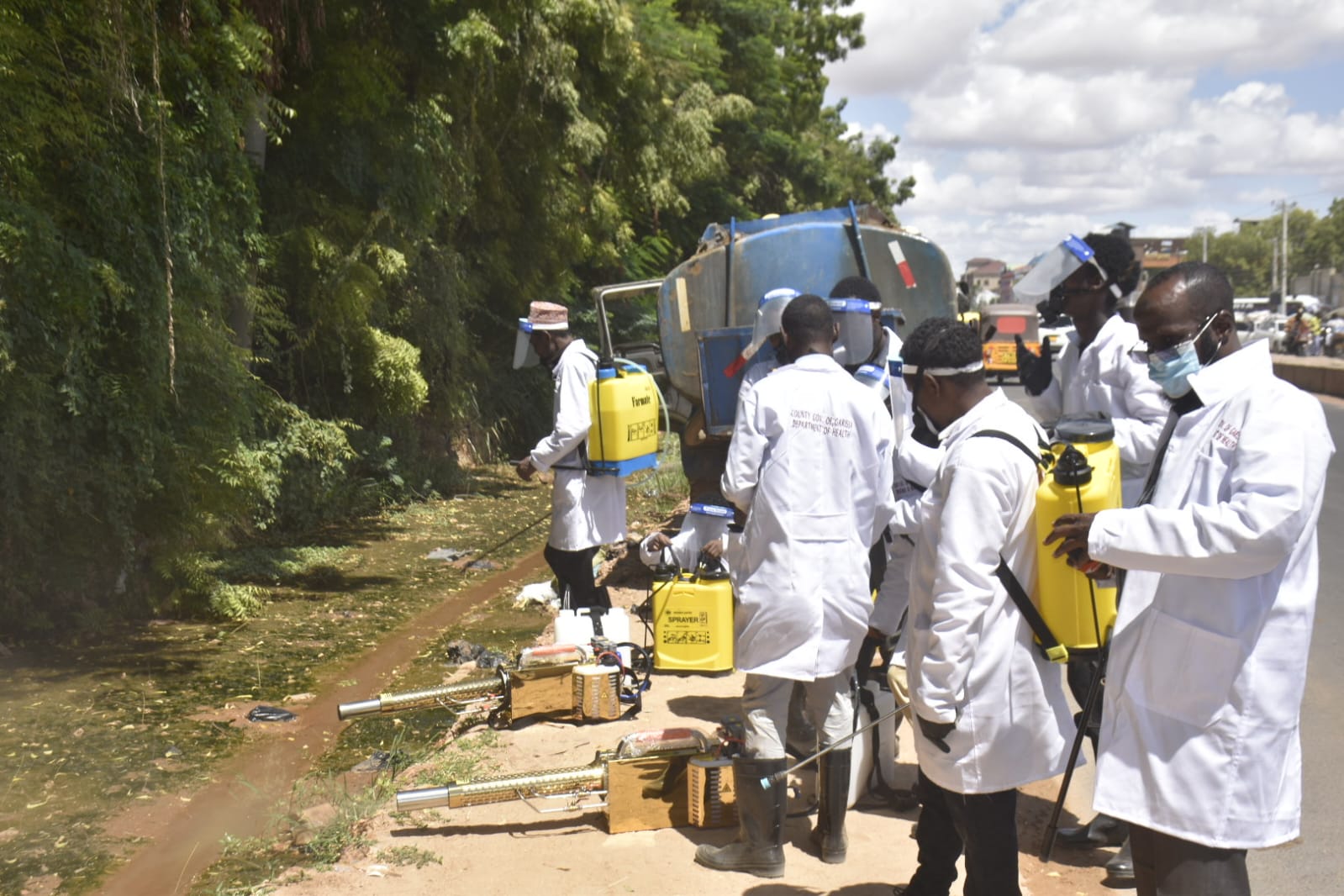 Garissa rolls out extensive fumigation exercise to control the spread of dengue fever