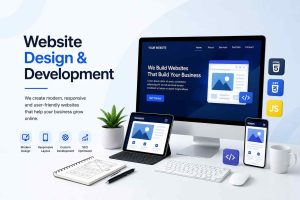 website design development small